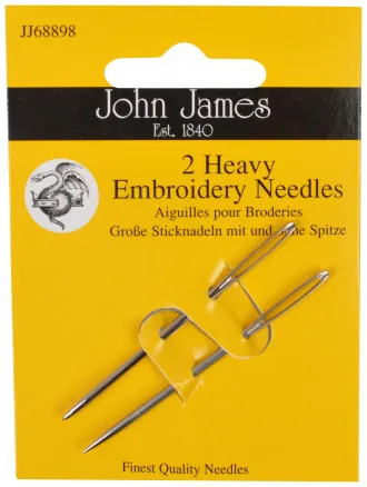 John James Broderinål Stark - 2 stycken