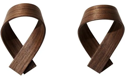 Motarasu Ribbon Krok Valnöt 2 Stk.