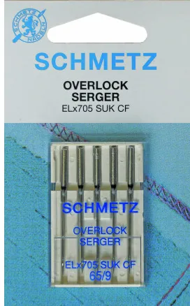 Schmetz Overlocknålar ELx705 SUK CF storlek 90 - 5 st.
