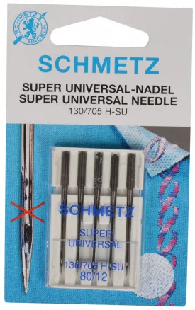 Schmetz Symaskinsnålar Super Universal Storlek 80 - 5 st.